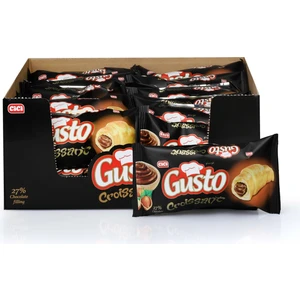 Gusto Kruvasan Çikolatalı 30 Gr. 24 Adet (1 Kutu)