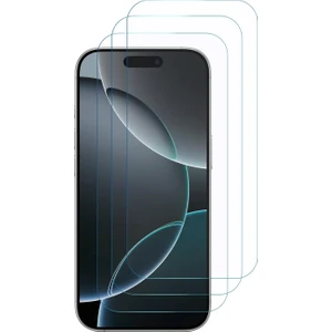 Apple iPhone 16 Pro Max Screen Protector Nano Glass Cam Ekran Koruyucu (3`lü Paket)