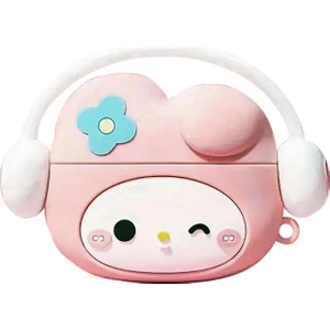 Samsung Galaxy Buds 3 Kılıf Cartoon Figürlü Silikon Crtn-Fgr-My-Mldy