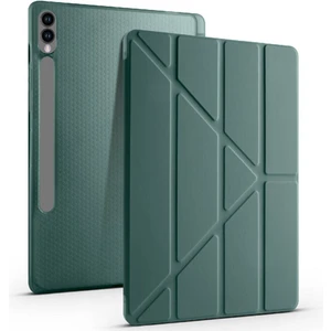Samsung Galaxy Tab S10 + 12,4 Uymlu Standlı Kalem Bölmeli Akıllı Kılıf