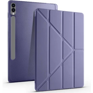 Samsung Galaxy Tab S10 + 12,4 Uymlu Standlı Kalem Bölmeli Akıllı Kılıf