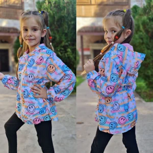 Esmaca Moda Kız Çocuk Yağmurluk Ceket