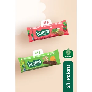 Organik Vegan Yulaf Bar Atıştırmalık Paketi - 2 Adet (2 Çeşit)
