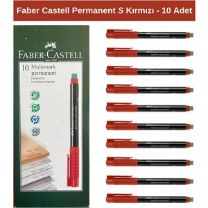 Permanent Kalem Ince S Uç (10 Adet)