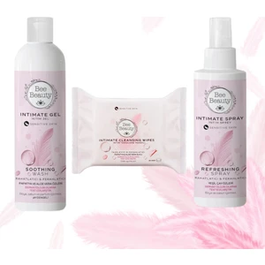 Bee Beauty Intim Yıkama Jeli - Spreyi - Temizleme Mendili 3lü Set