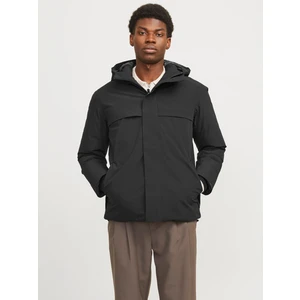 Jack Jones Erkek Softshell Su Geçirmez Kapüşonlu Mont Ceket 12259457
