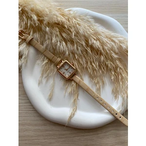 Bs Stıll Vintage Kadın Kol Saati Retro Quartz Minimal Deri Dordon 1 Adet