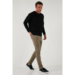 Streç Pamuklu Regular Fit Normal Bel Düz Paça Pantolon Erkek Pantolon 674002