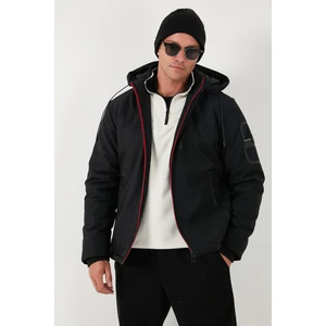 Regular Fit Çıkarılabilir Kapüşonlu Cepli Mont Erkek Mont 497ALBERT