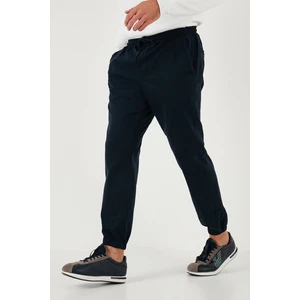 Streç Pamuklu Regular Fit Lastikli Paça Jogger Pantolon Erkek Pantolon 674004