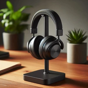 Gamer Kulaklık Standı Siyah 22 cm