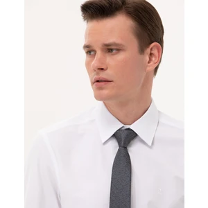 Pierre Cardin Erkek Beyaz Slim Fit Uzun Kollu Basic Gömlek 50277786-VR013