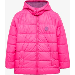 G Outerwear Padded Jacket Büyük Kız Çocuk Pembe Mont SK242030-612