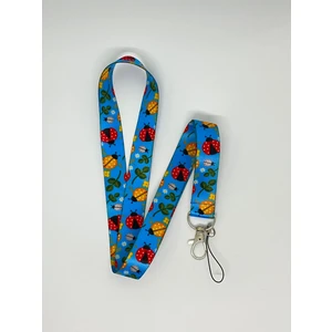 Uğur Böceği Temalı Boyun İpi Kart Askısı