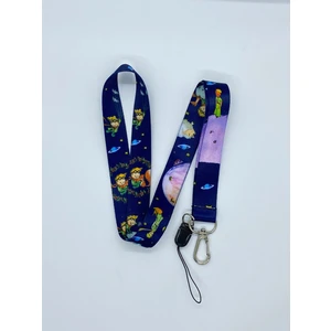 Küçük Prens 2 Temalı Boyun İpi Kart Askısı