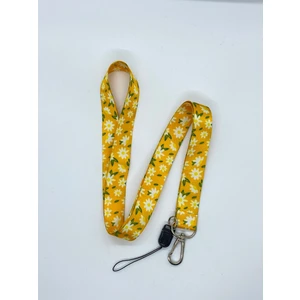 Papatya 3 Temalı Boyun İpi Kart Askısı