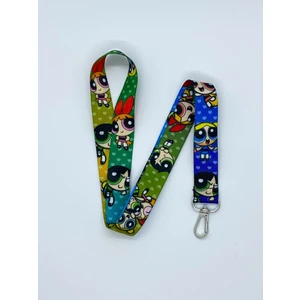 PowerPuff Girls Temalı Boyun İpi Kart Askısı