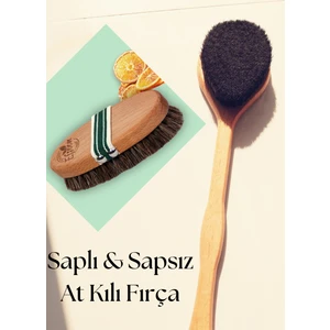 Efsoon Organics At Kılı Fırça Seti - Saplı Fırça Ve Sapsız Fırça