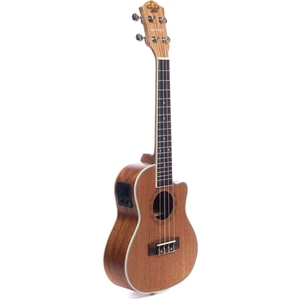 HK-66EQ Elektro Concert Ukulele- Maun