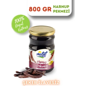 Doğal Katkısız Harnup Pekmezi 800 gr (Cam Kavanoz)
