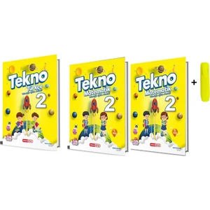 Kırmızı Beyaz Yayınlar 2. Sınıf Tekno Matematik Türkçe Seti