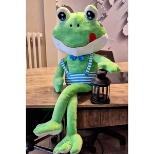 Trust Store Peluş Uzun Bacak Kurbağa 100 cm Uyku Arkadaşı Oyun Arkadaşı