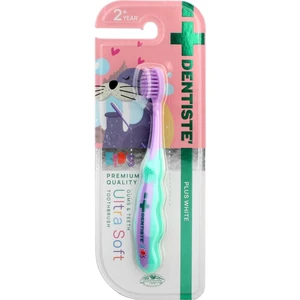 Kids Gum Çocuk Diş Fırçası Mor - Yeşil