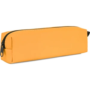 Suni Deri Mat Sarı Kalem Kutusu