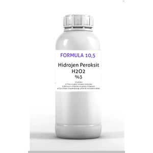 Hidrojen H2O2 Peroksit %3 Oksijenli Su 1 Lt