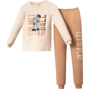 5079 10-13 Yaş Lets Play Baskılı  Pijama Takım