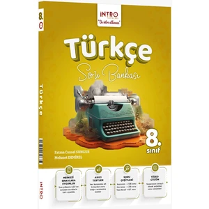 Intro Yayınları 8. Sınıf Türkçe Soru Bankası