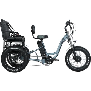 Strada Cycles E-TRIO Hidrolik Disk 20 Jant Elektrikli Üç Tekerlekli Bisiklet