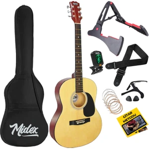 RG-550NT Pack Natural 40 İnç Akustik Gitar Seti 4/4 Yetişkin