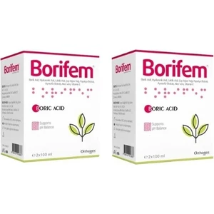 Borifem Vajinal Duş 200 ml 2 Adet