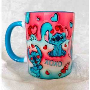Mugs And Love Stitch M.d.8 Büyük Boy Kupa