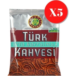 Kahve Dünyası Türk Kahvesi 500 gr 5'li