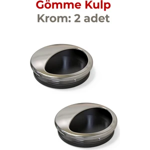 Gömme Kulp Krom 2 Adet