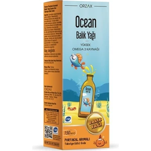 Omega 3 Portakallı Balık Yağı Şurubu 150 ml +  Yüz Temizleme Jeli 100 ml