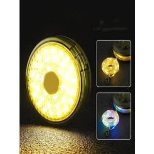 Kamp Işık 10M LED Makaralı 8 Mod Rgb+ Günışığı Ambiyans Için Dekoratif USB Şarjlı Işık Lamba