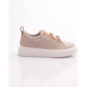 Dgn ES863 Kadin Kalin Renkli Kristal Taşli Sneakers Ayakkabi