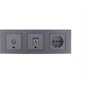 Vsc Ovivo Grano Füme Üçlü Set - Füme 3'lü Set