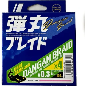 Major Craft Mc Dangan Braid Ip Dbl4 Pe Ip Misina 150 Metre Pink