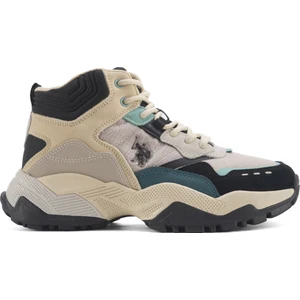 U.S. Polo Assn. Yota Hı 4pr Bej Erkek High Sneaker