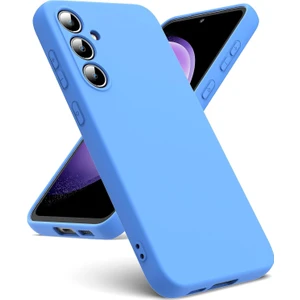 Galaxy A55 Uyumlu Içi Kadife 3D Kamera Korumalı Darbe Emici Elden Kaymaz Silikon Kılıf