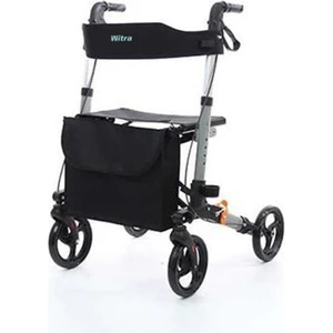 Ithal Lüks Tekerlekli Yürüme Desteği Yürüteç Rollatör Yaşlı Oturaklı Yürümeye