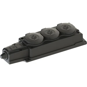 1 x 16 3'lü Kauçuk Grup Priz 4103