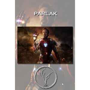 Iron Man Avengers And Game Son Sahne Poster/Duvar Kağıdı  Baskı