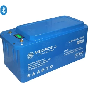 12.8V 200AH (Bluetooth) Lifepo4 Lityum Demir Fosfat Akü(Abs Kasa)