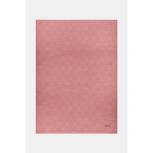 Pamuk Ipek Monogram Şal 40753-GÜL Kurusu
