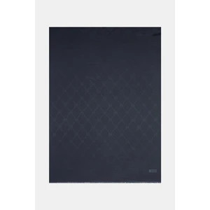 Pamuk Ipek Monogram Şal 40753-AÇIK Gri